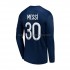 Camiseta de Fútbol Paris Saint-Germain Messi 30 Hombre Casa 2022-2023 Manga Larga