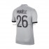 Camiseta de Fútbol Paris Saint-Germain Mukiele 26 Hombre Exterior 2022-2023 Manga Corta