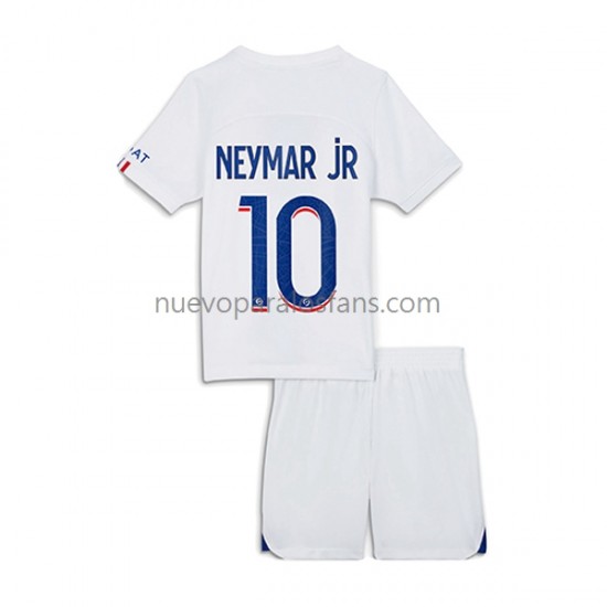 Camiseta de Fútbol Paris Saint-Germain Neymar Jr 10 Niño Tercera 2022-2023 Manga Corta