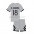 Camiseta de Fútbol Paris Saint-Germain R.Sanches 18 Niño Exterior 2022-2023 Manga Corta