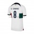 Camiseta de Fútbol Portugal B.Fernandes 8 Hombre Exterior Copa Mundial 2022 Manga Corta