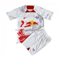Camiseta de Fútbol RB Leipzig Niño Casa 2022-2023 Manga Corta