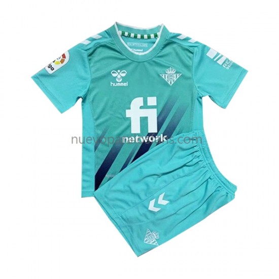 Camiseta de Fútbol Real Betis Portero Niño Casa 2022-2023 Manga Corta