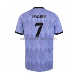 Camiseta de Fútbol Real Madrid Eden Hazard 7 Hombre Exterior 2022-2023 Manga Corta