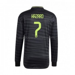 Camiseta de Fútbol Real Madrid Eden Hazard 7 Thrid Hombre 2022-2023 Manga Larga