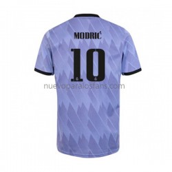 Camiseta de Fútbol Real Madrid Modrić 10 Hombre Exterior 2022-2023 Manga Corta