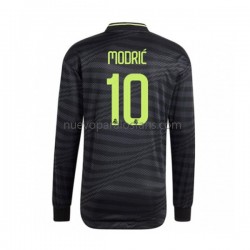Camiseta de Fútbol Real Madrid Modrić 10 Hombre Tercera 2022-2023 Manga Larga