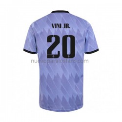 Camiseta de Fútbol Real Madrid Vinicius Junior 20 Hombre Exterior 2022-2023 Manga Corta