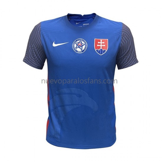 Camiseta de Fútbol Eslovaquia Hombre Casa 2022-2023 Manga Corta