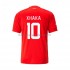 Camiseta de Fútbol Suiza Xhaka 10 Hombre Casa Copa Mundial 2022 Manga Corta