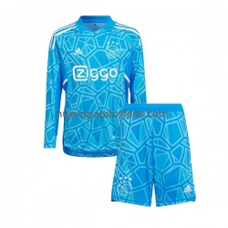 Camiseta de Fútbol AFC Ajax Portero Niño Casa 2022-2023 Manga Larga