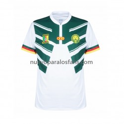 Camiseta de Fútbol Camerún Hombre Exterior Copa Mundial 2022 Manga Corta