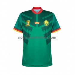 Camiseta de Fútbol Camerún Hombre Casa Copa Mundial 2022 Manga Corta