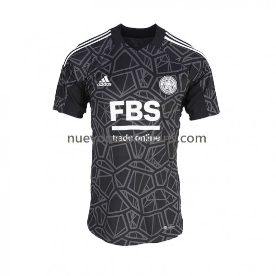 Camiseta de Fútbol Leicester City Portero Hombre Casa 2022-2023 Manga Corta