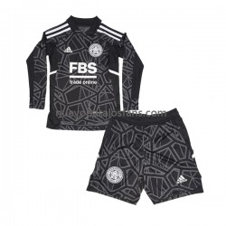 Camiseta de Fútbol Leicester City Portero Niño Casa 2022-2023 Manga Larga