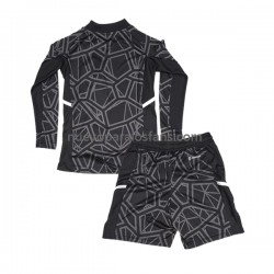 Camiseta de Fútbol Leicester City Portero Niño Casa 2022-2023 Manga Larga