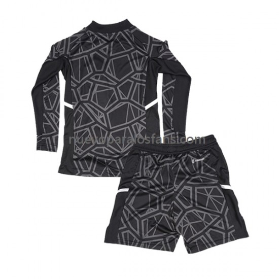 Camiseta de Fútbol Leicester City Portero Niño Casa 2022-2023 Manga Larga