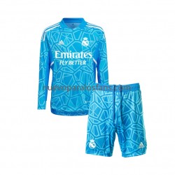 Camiseta de Fútbol Real Madrid Portero Niño Casa 2022-2023 Manga Larga