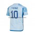 Camiseta de Fútbol España Thiago 10 Hombre Exterior Copa Mundial 2022 Manga Corta