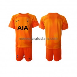 Camiseta de Fútbol Tottenham Hotspur Portero Niño Exterior 2022-2023 Manga Corta