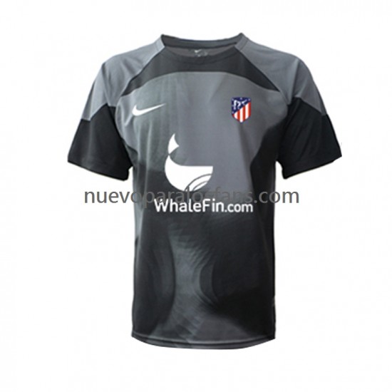 Camiseta de Fútbol Atlético Madrid Portero Hombre Exterior 2022-2023 Manga Corta