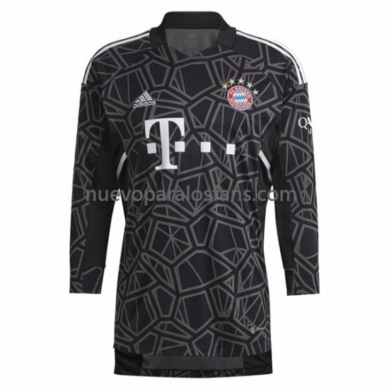 Camiseta de Fútbol Bayern de Múnich Portero Hombre Exterior 2022-2023 Manga Larga
