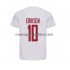 Camiseta de Fútbol Dinamarca Christian Eriksen 10 Hombre Exterior Copa Mundial 2022 Manga Corta