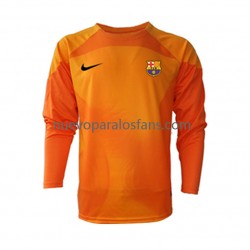 Camiseta de Fútbol FC Barcelona Portero Hombre Tercera 2022-2023 Manga Larga
