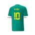 Camiseta de Fútbol Senegal Mane Hombre Exterior Copa Mundial 2022 Manga Corta
