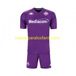 Camiseta de Fútbol ACF Fiorentina Niño Casa 2024-2025 Manga Corta