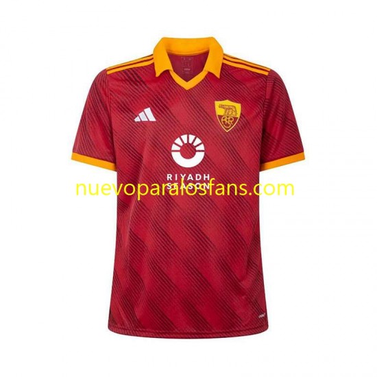 Camiseta de Fútbol AS Roma Hombre Cuarto 2023-2024 Manga Corta