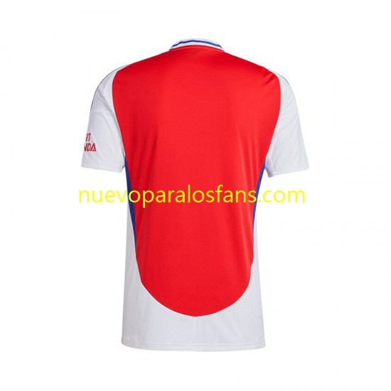 Camiseta de Fútbol Arsenal Hombre Casa 2024-2025 Manga Corta