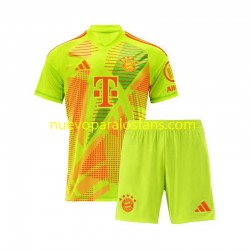 Camiseta de Fútbol Bayern de Múnich Portero Niño Casa 2024-2025 Manga Corta