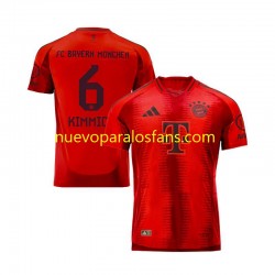Camiseta de Fútbol Bayern de Múnich Joshua Kimmich 10 Hombre Casa 2024-2025 Manga Corta