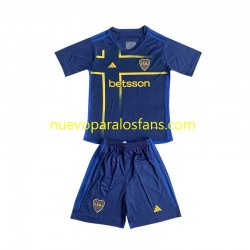 Camiseta de Fútbol CA Boca Juniors Niño Tercera 2024 Manga Corta