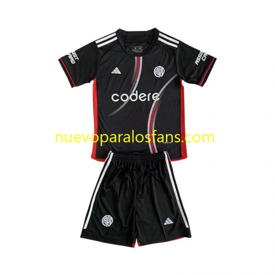Camiseta de Fútbol CA River Plate Niño Tercera 2024-2025 Manga Corta