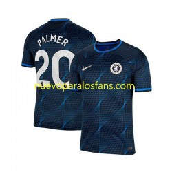 Camiseta de Fútbol Chelsea Cole Palmer 20 Hombre Exterior 2023-2024 Manga Corta