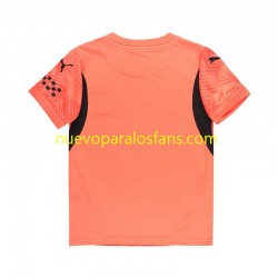 Camiseta de Fútbol Manchester City Portero Hombre Exterior 2024-2025 Manga Corta