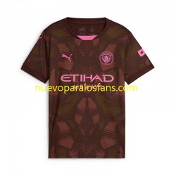 Camiseta de Fútbol Manchester City Portero Hombre Casa 2024-2025 Manga Corta