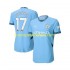 Camiseta de Fútbol Manchester City Kevin De Bruyne 17 Hombre Casa 2024-2025 Manga Corta