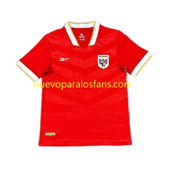 Camiseta de Fútbol Panamá Hombre Casa 2024 Manga Corta