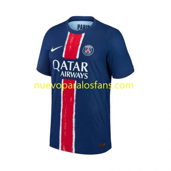 Camiseta de Fútbol Paris Saint-Germain Hombre Casa 2024-2025 Manga Corta