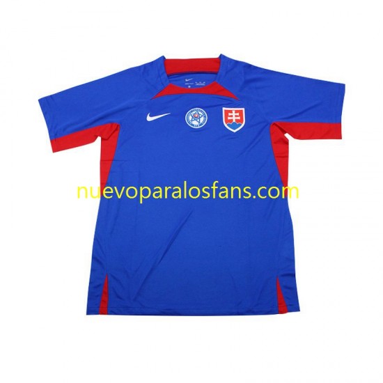 Camiseta de Fútbol Eslovaquia Hombre Casa Euro 2024 Manga Corta