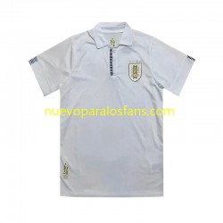Camiseta de Fútbol Uruguay 100th Anniversary Hombre Exterior 2024 Manga Corta