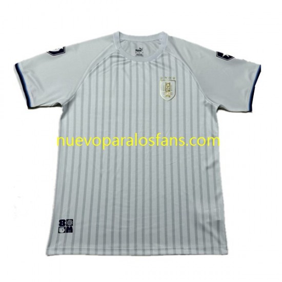 Camiseta de Fútbol Uruguay Copa America Hombre Exterior 2024 Manga Corta