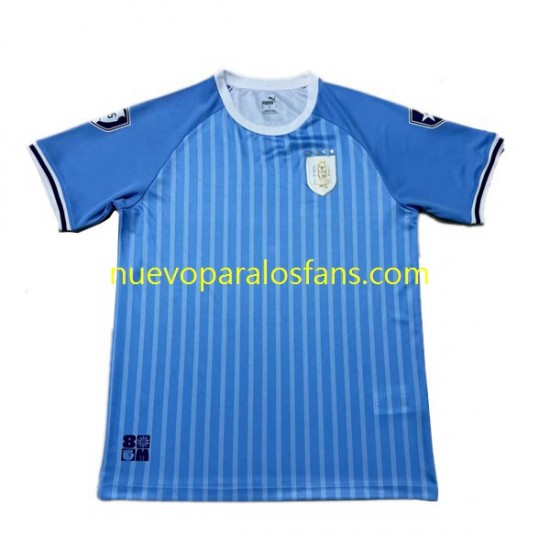 Camiseta de Fútbol Uruguay Copa America Hombre Casa 2024 Manga Corta