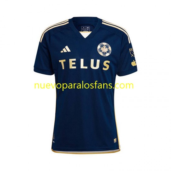 Camiseta de Fútbol Vancouver Whitecaps Hombre Exterior 2024 Manga Corta