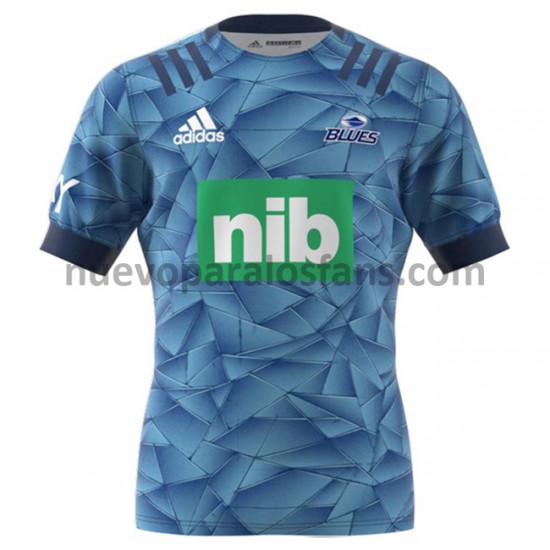 Camiseta de Fútbol Auckland Blues Rugby Casa 2020 Manga Corta