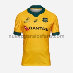 Camiseta de Fútbol Australia Rugby Exterior 2021 Manga Corta