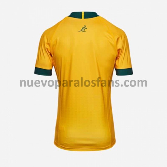 Camiseta de Fútbol Australia Rugby Exterior 2021 Manga Corta